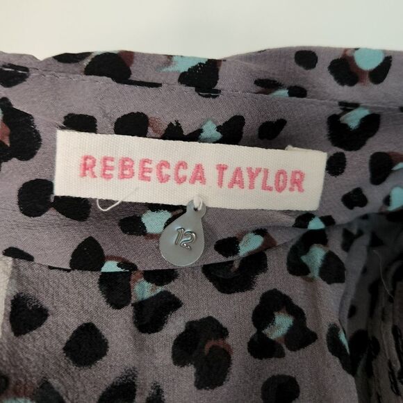 Rebecca Taylor leopard silk dress - Picture 8 of 9